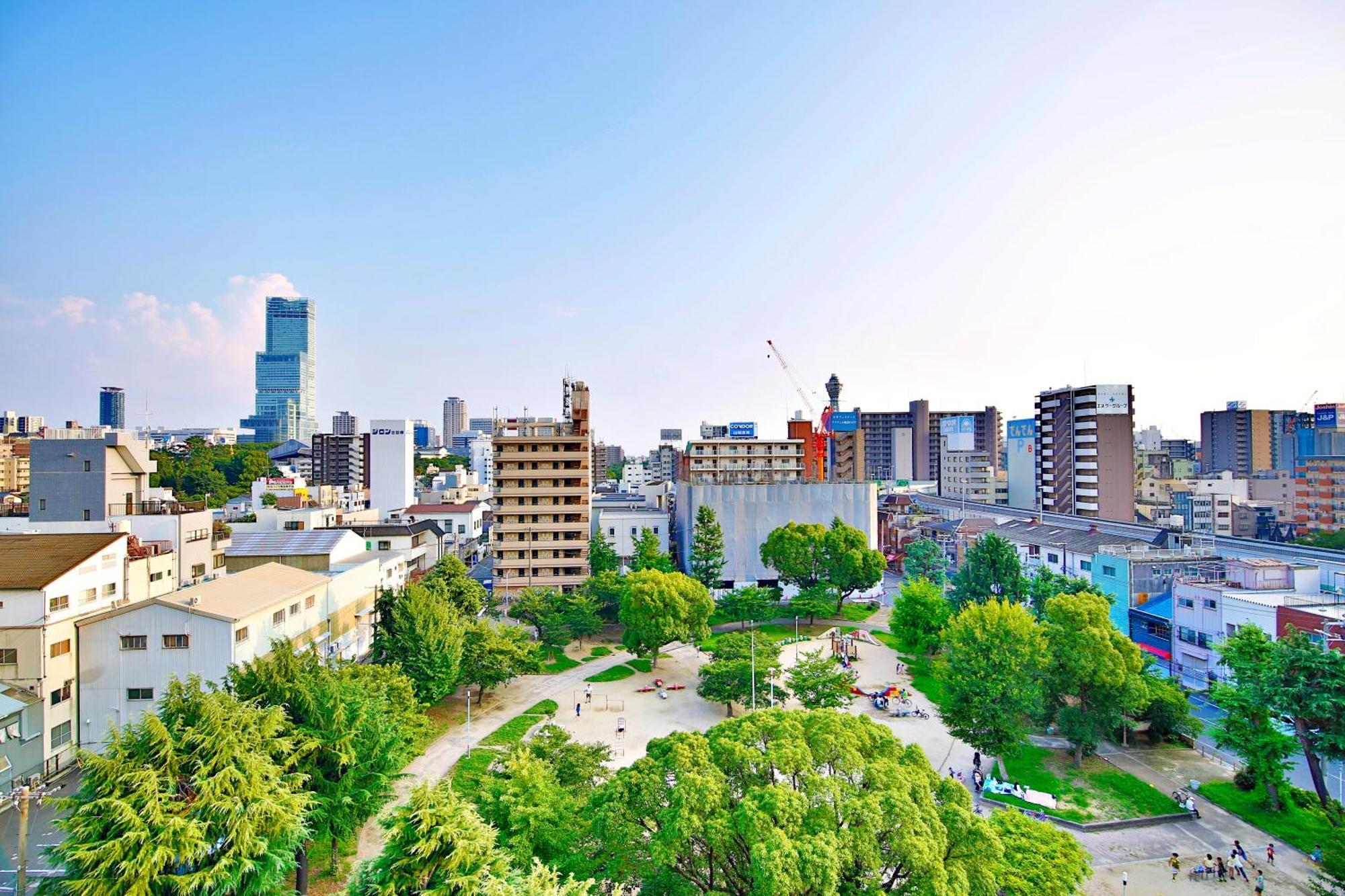 大阪ルミエール夕陽丘 Appartement Buitenkant foto